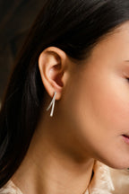 Céleste Curve Diamond Earrings