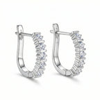 Eterna Scalloped Diamond Earrings