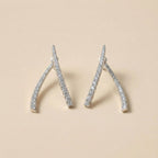 Céleste Curve Diamond Earrings