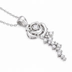 Rosette Sillage Diamond Pendant