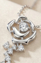 Rosette Sillage Diamond Pendant