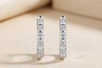 Eterna Scalloped Diamond Earrings