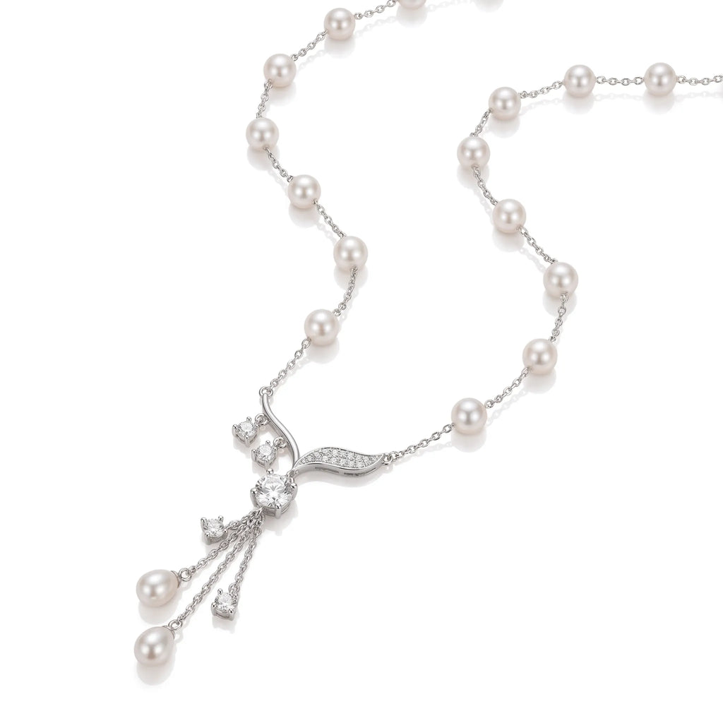Pampille Multi Strand Pearl Cascade