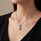 Diamond Voûte Solitaire Pendant