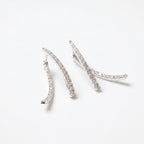 Céleste Curve Diamond Earrings