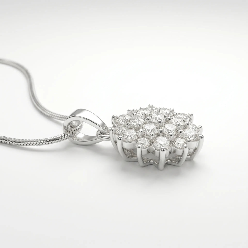 Ethereal Mandala Rotating Pendant