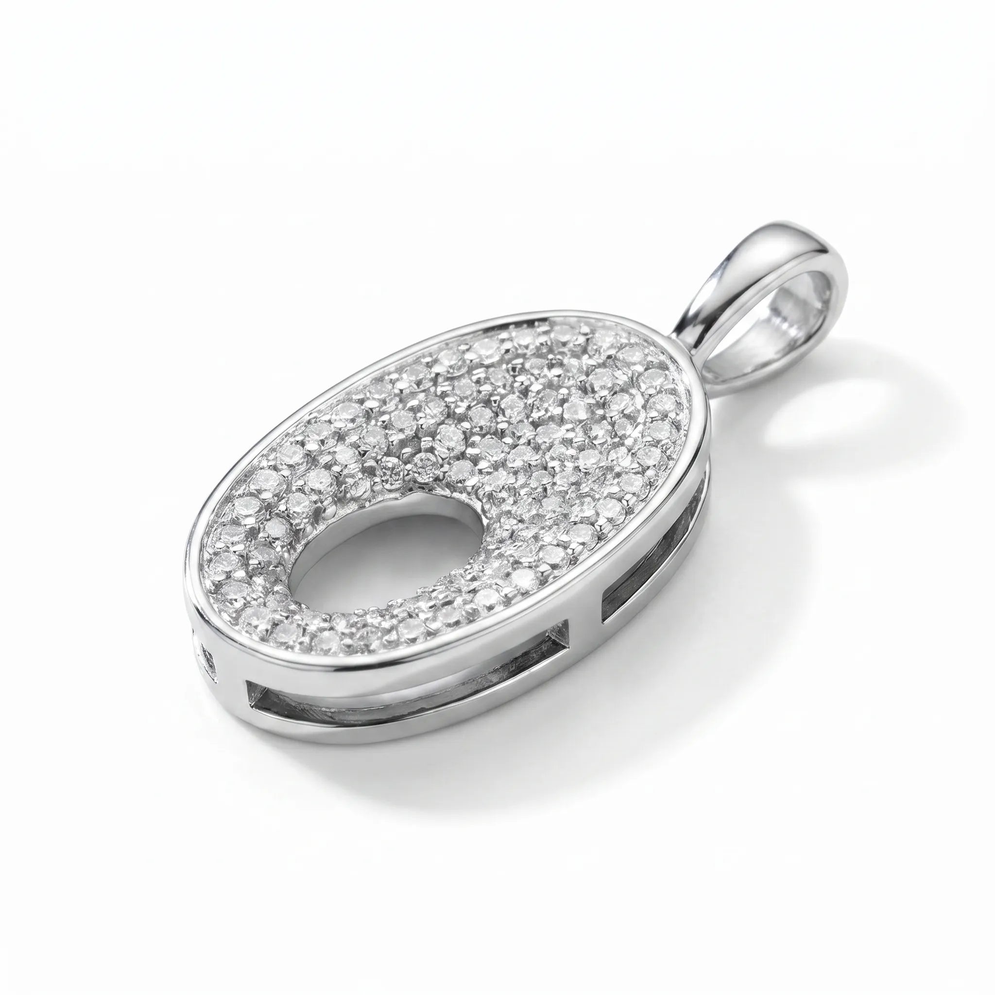 Celestial Cutout Diamond Pendant