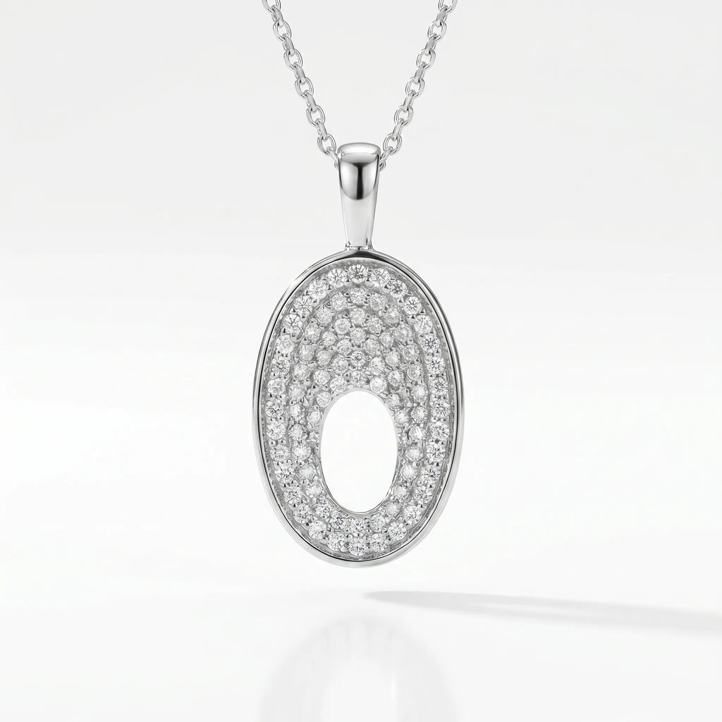 Celestial Cutout Diamond Pendant