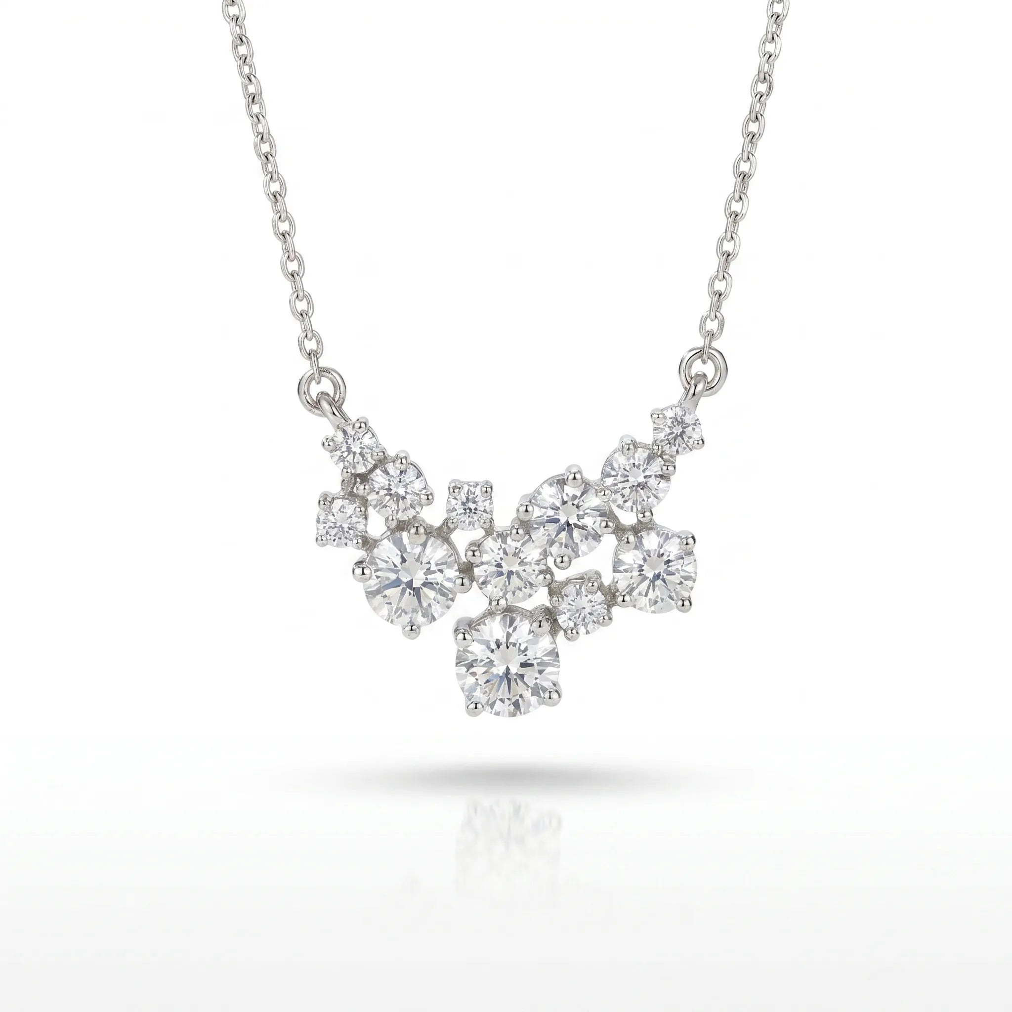Stellaire Diamond Cascade Pendant