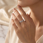 Diamond Torsade Band Ring