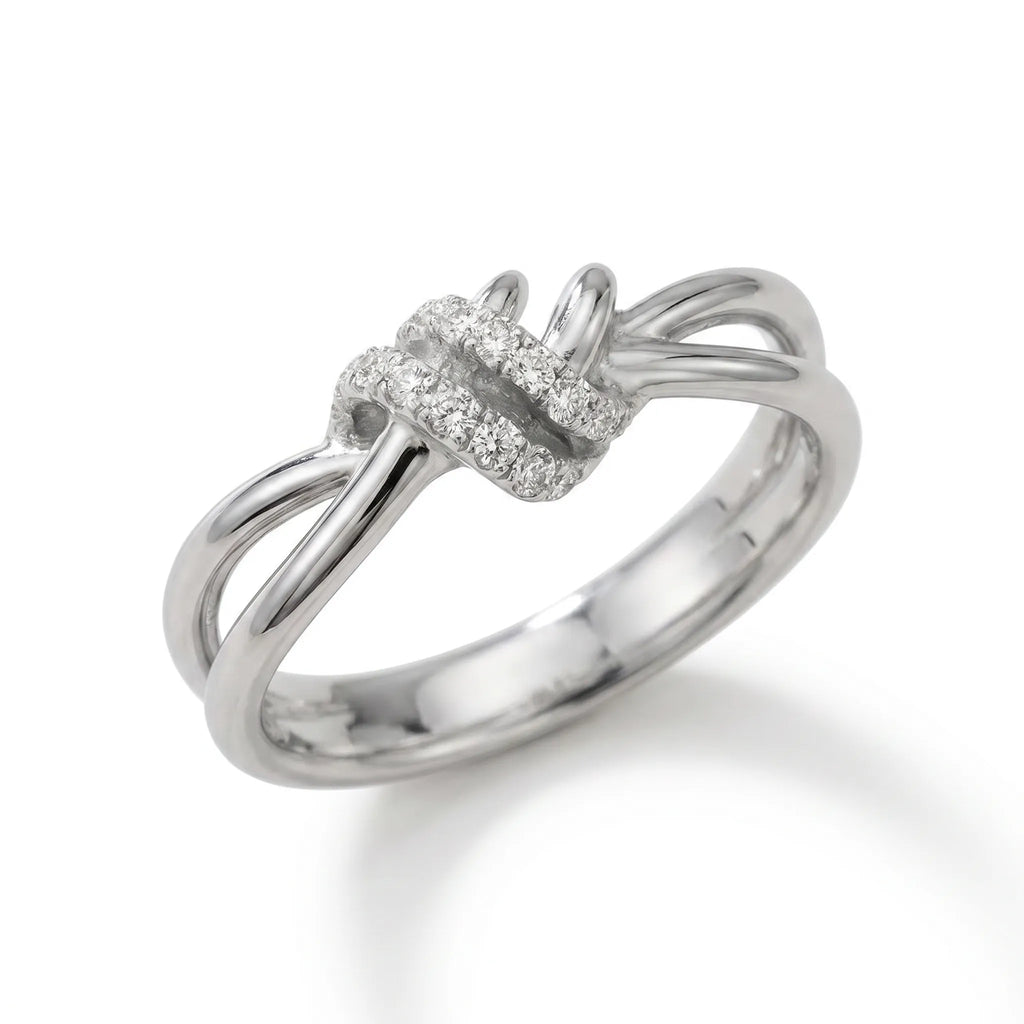 The Diamond Lien Knot Band