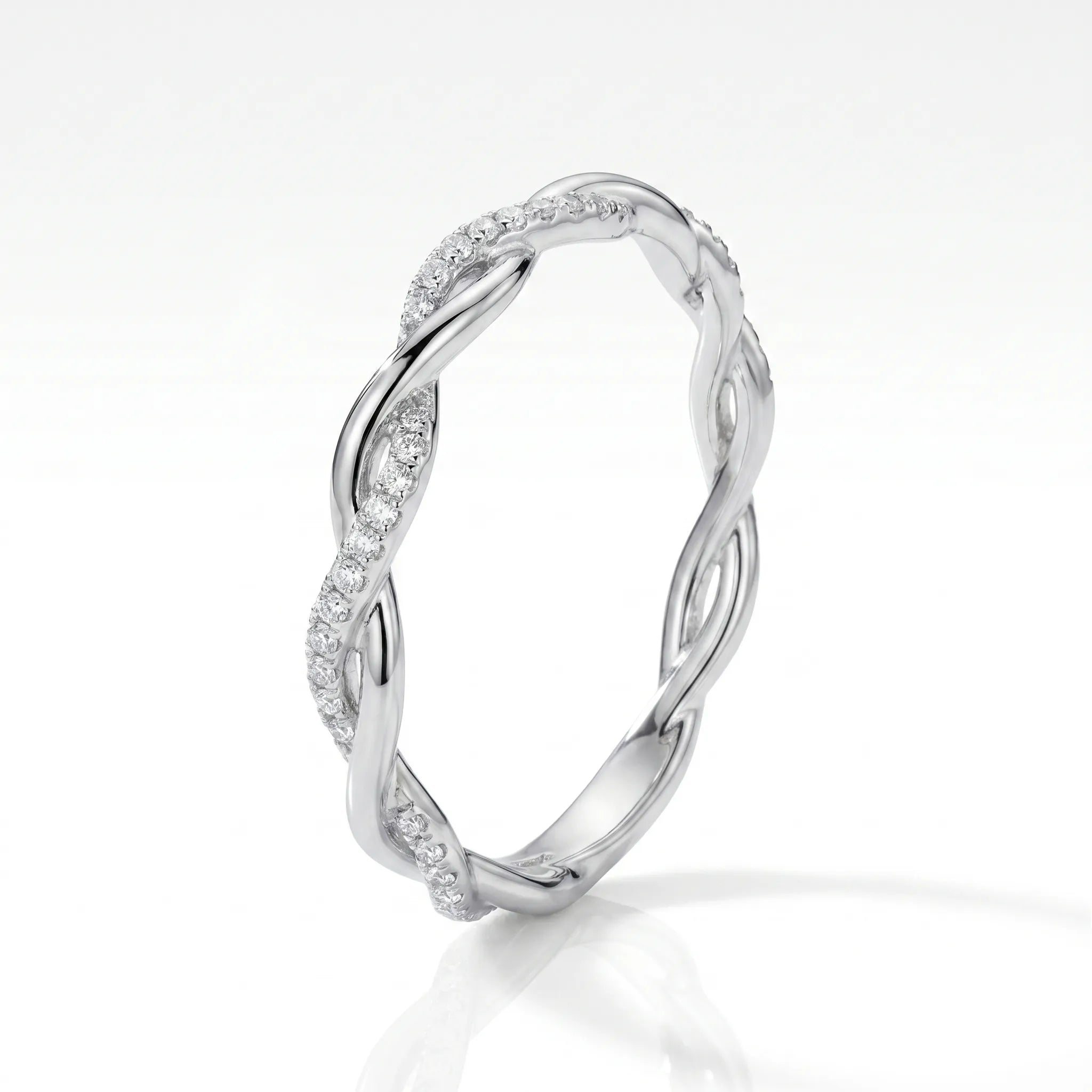 The Petite Helix Promise Ring