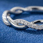 The Petite Helix Promise Ring