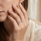 The Petite Helix Promise Ring